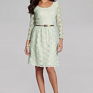 Alex Marie Simone Belted Dress